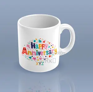 Personalised Coffee, Tea, Water Mug, Add Photo Text Logo Picture Image