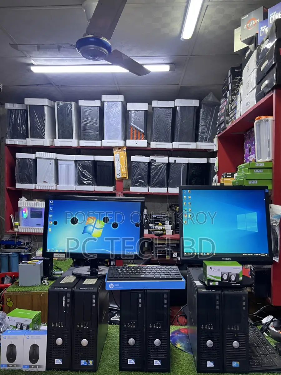 Mini DELL Computer__4GB RAM 250GB HDD__Asus 19" Monitor