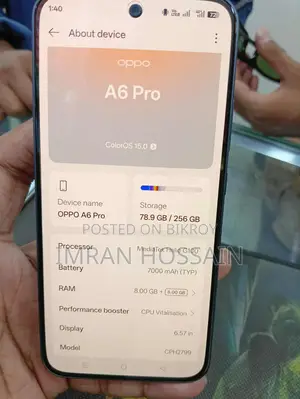 OPPO A6 Pro (Used)