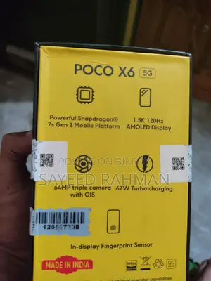 Xiaomi Poco X6 Like new Condition (Used)