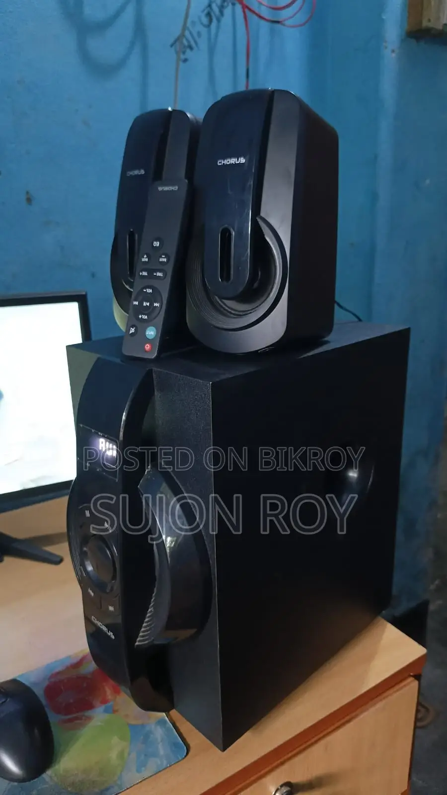 Chorus 2.1 Bluetooth Speaker - Fully fresh, with remote