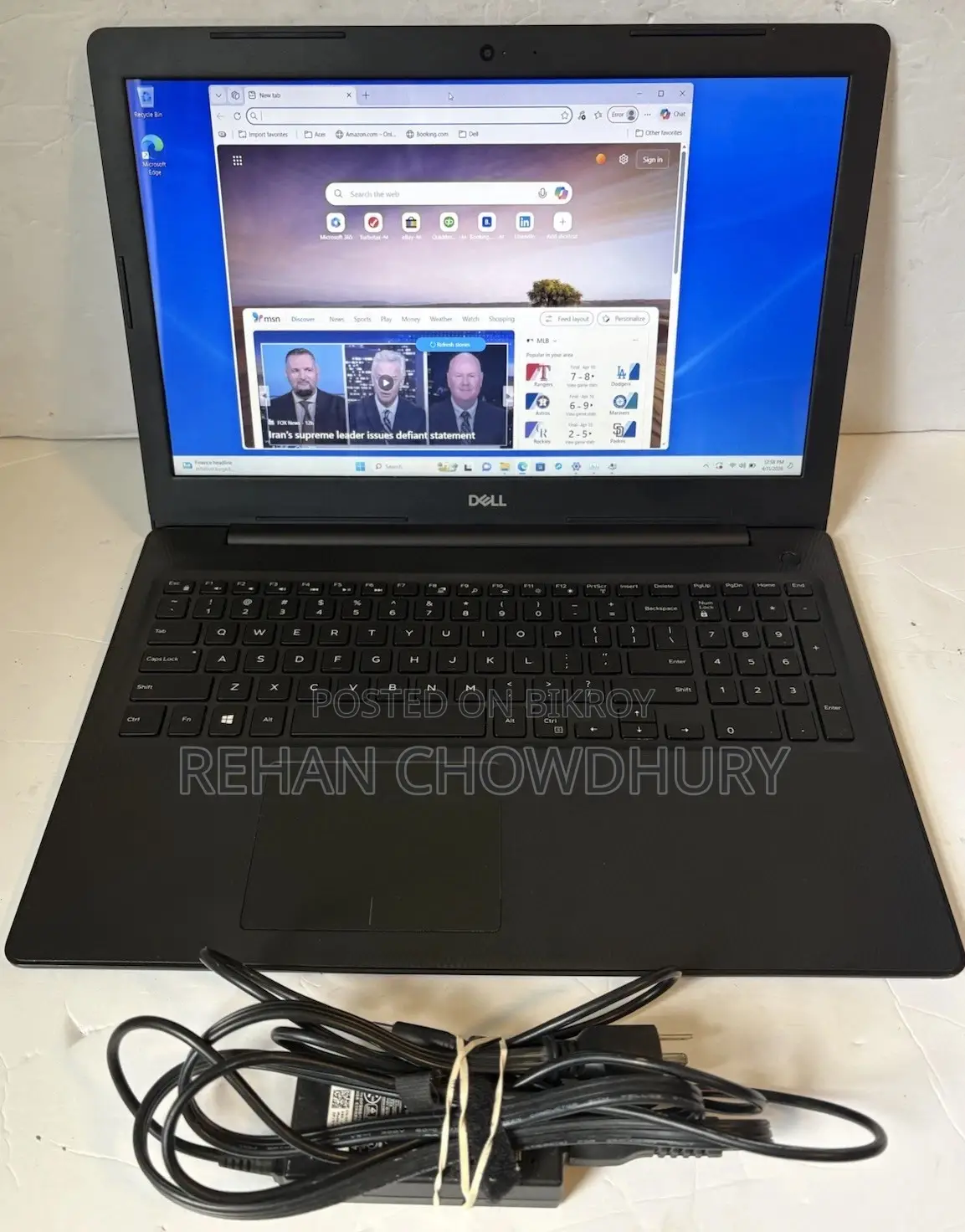 Laptop i7 10th Gen | 4GB RAM 120GB SSD + 500GB HDD