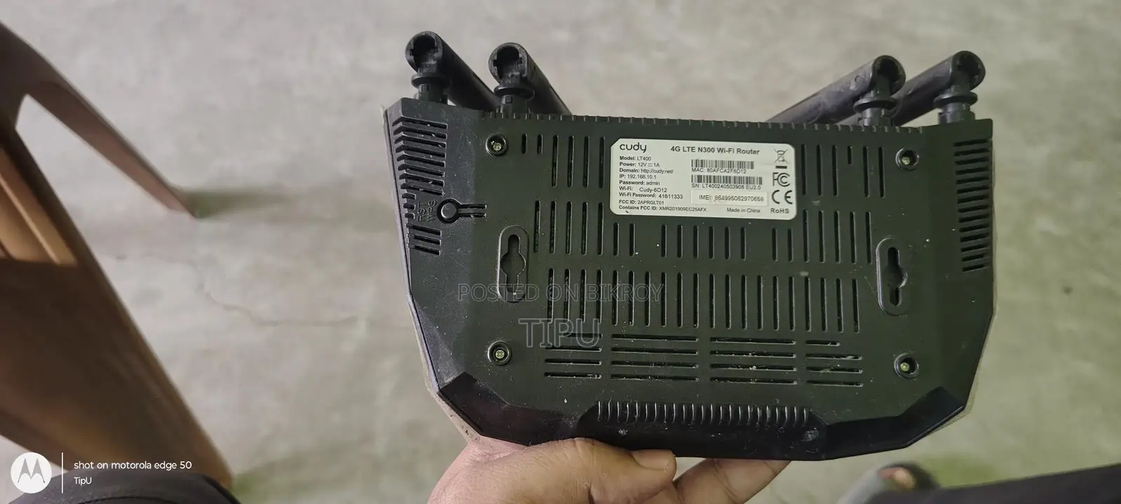 Cudy LT400 Router
