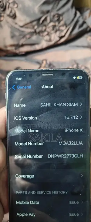 Apple iPhone X (Used)