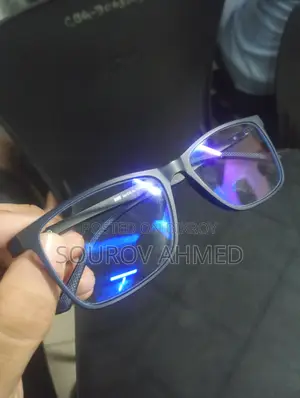 100% Blue Cut Stylish Glasses for Sale with Box and Lens Cleaner.