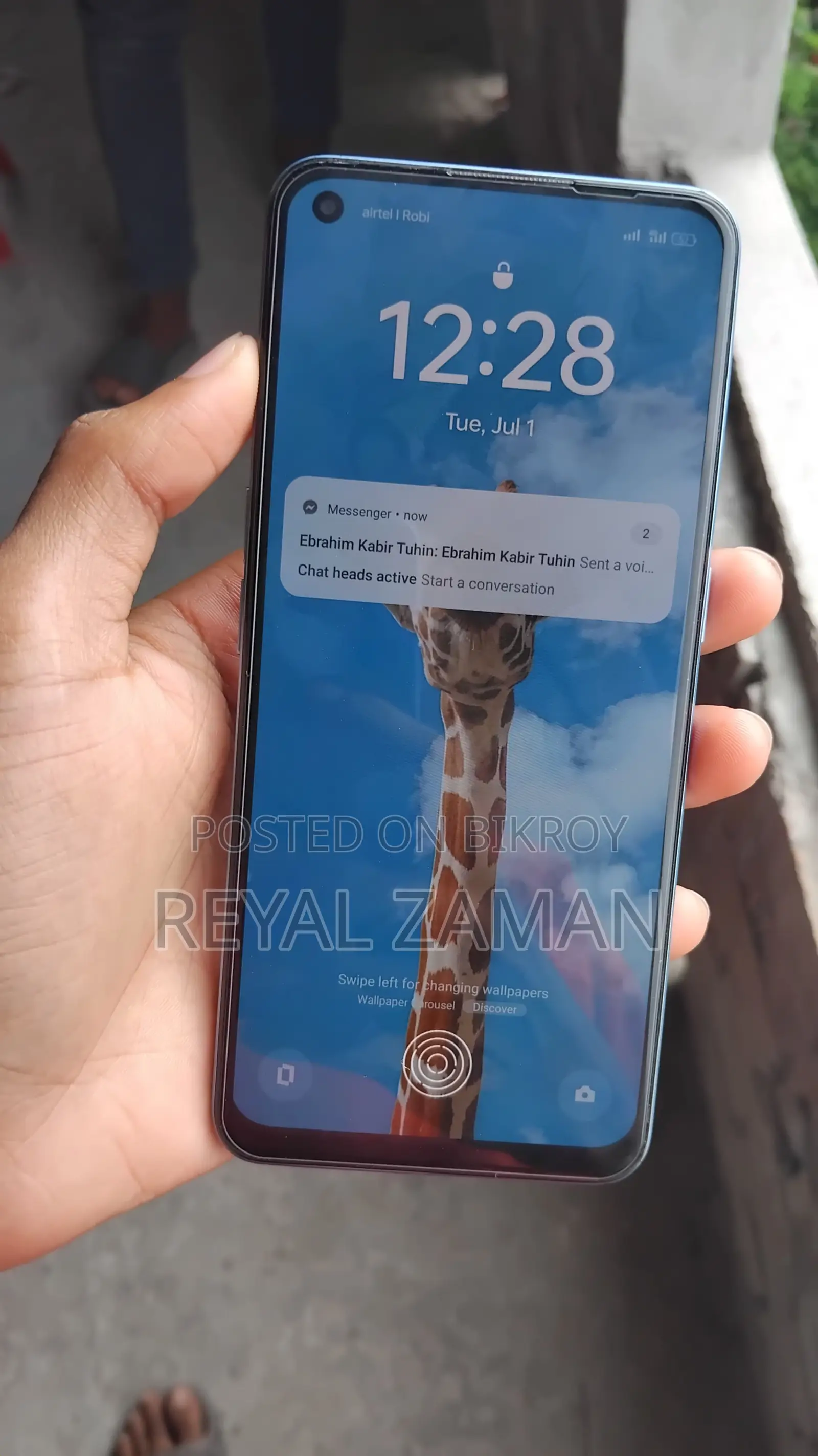 Realme 9 pro+ 5g 8/128 (Used)