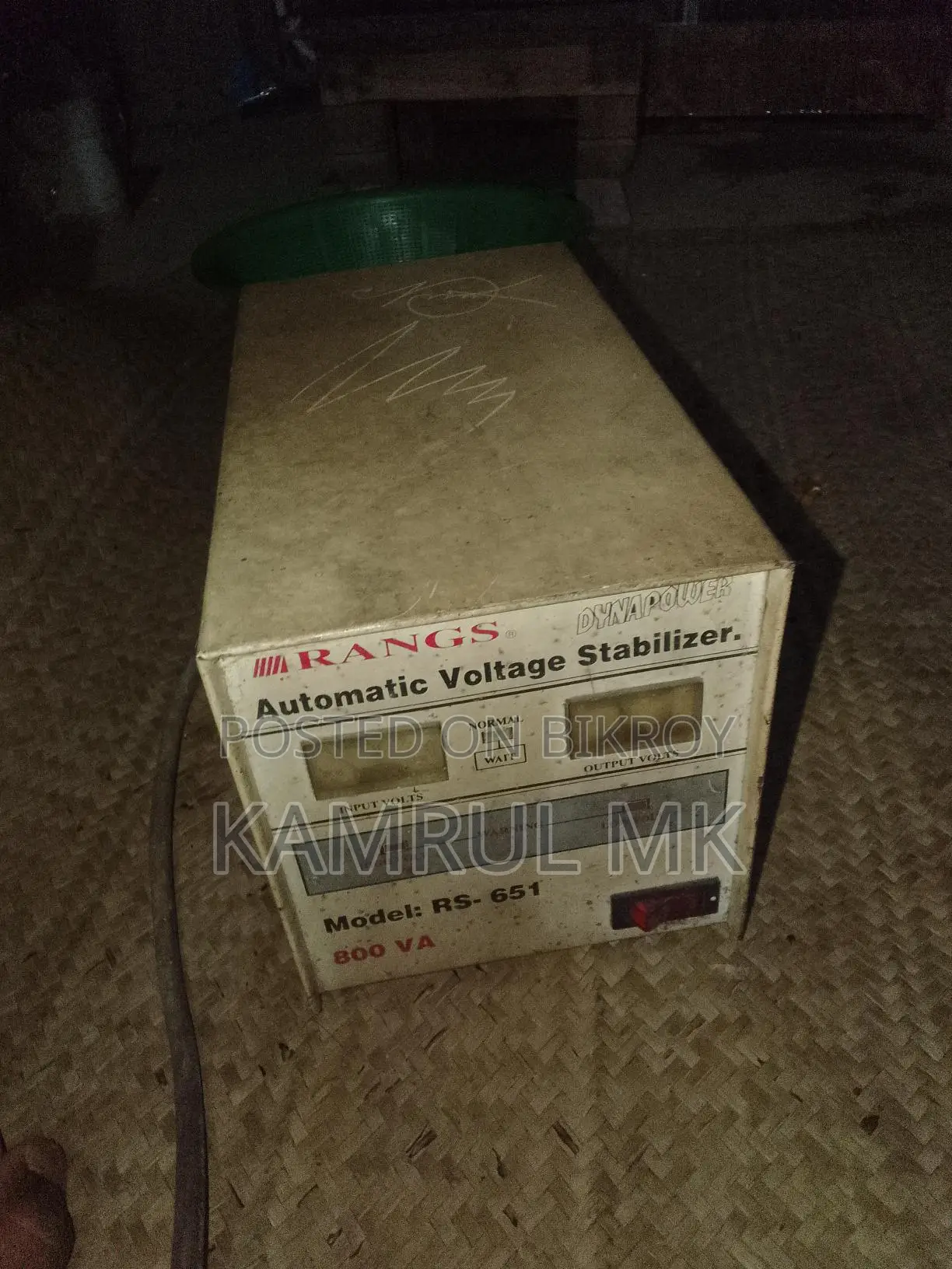 Automatic Voltage Stabilizer Rs 651