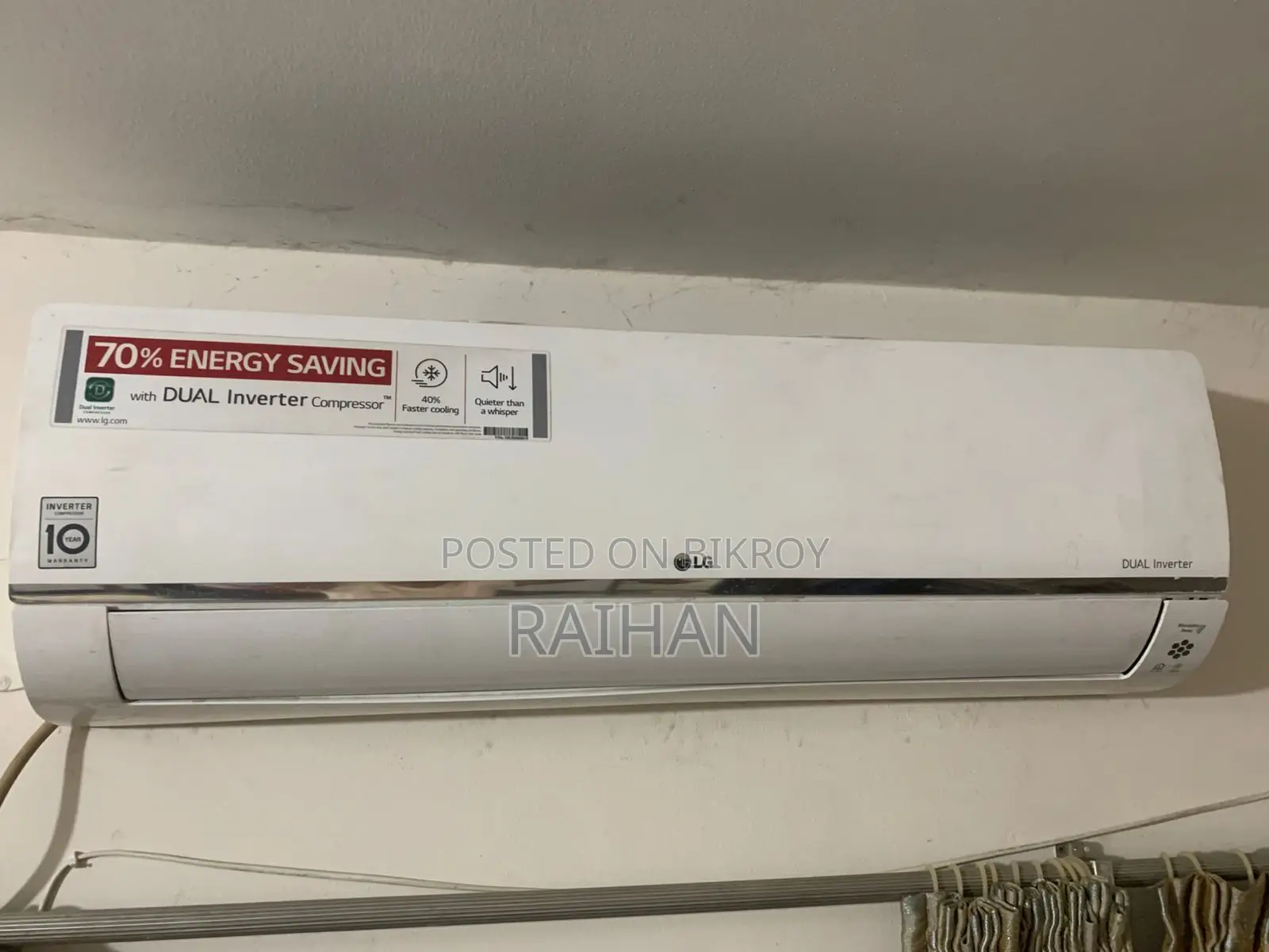 LG Dual Inverter AC 2 Ton (Used)