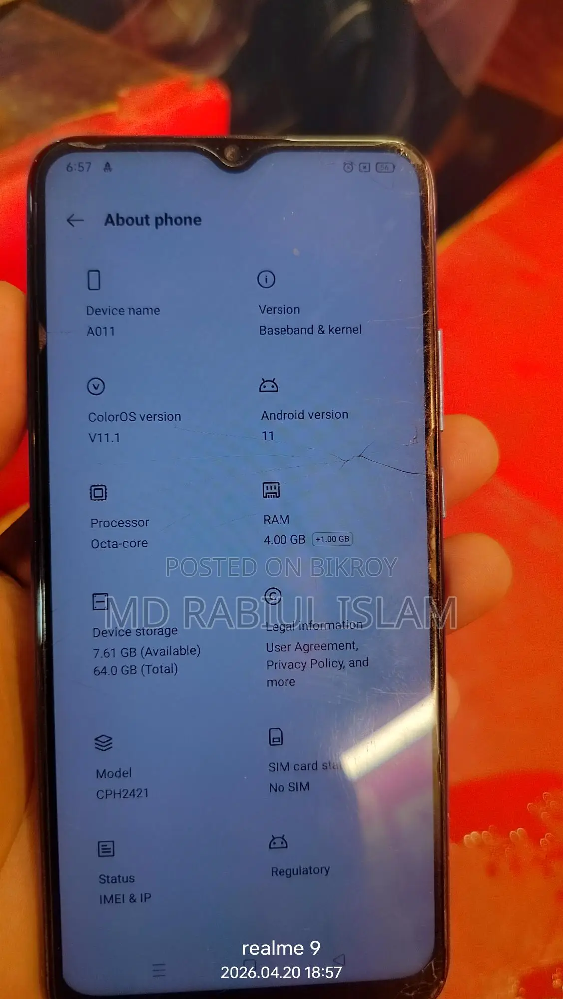 OPPO A011 (Used)