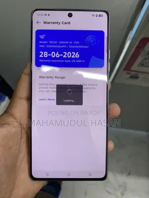 Tecno Camon 40 (Used)