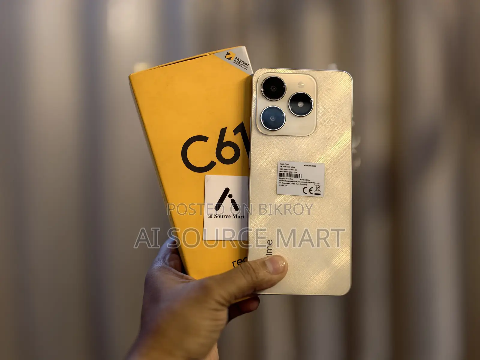 Realme C61 6/256 Fresh Con (Used)