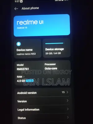 Realme narzo N53 (Used)
