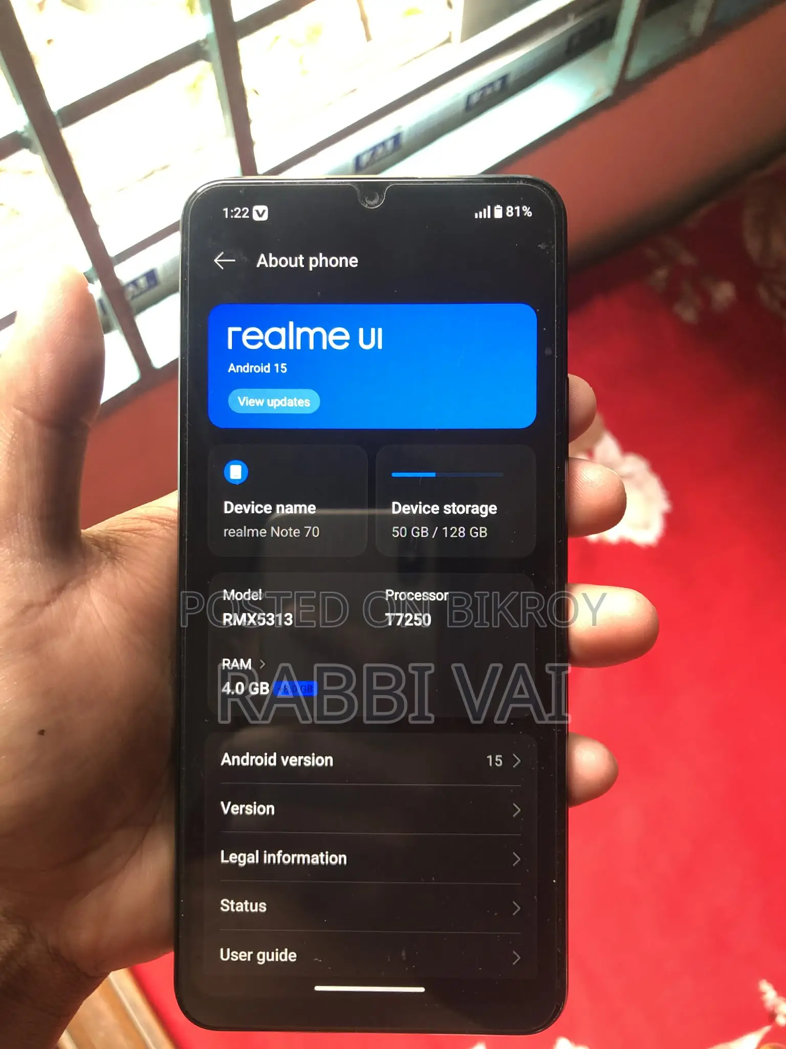 Realme Note 70 (Used)