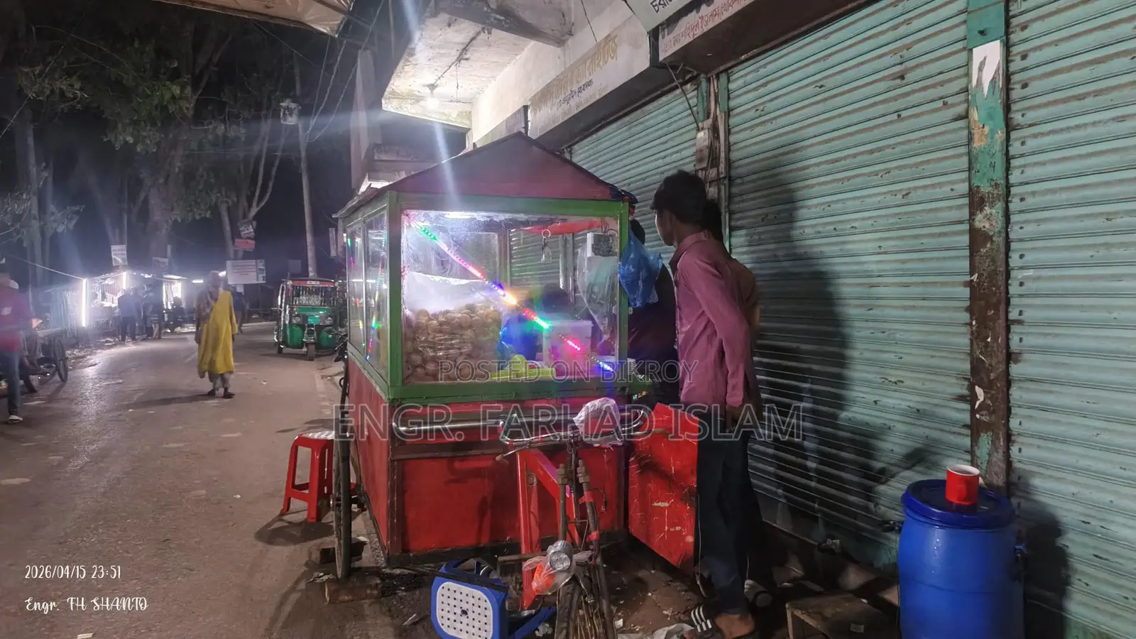 ব্যাটারি চালিত ফুড কার্ট