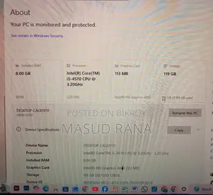 Core i5 4th Gen PC Gigabyte H81 Sale