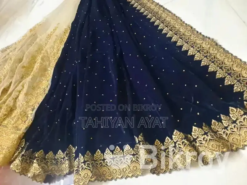 Velvet Party Saree