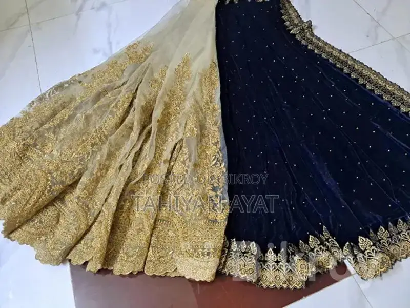 Velvet Party Saree