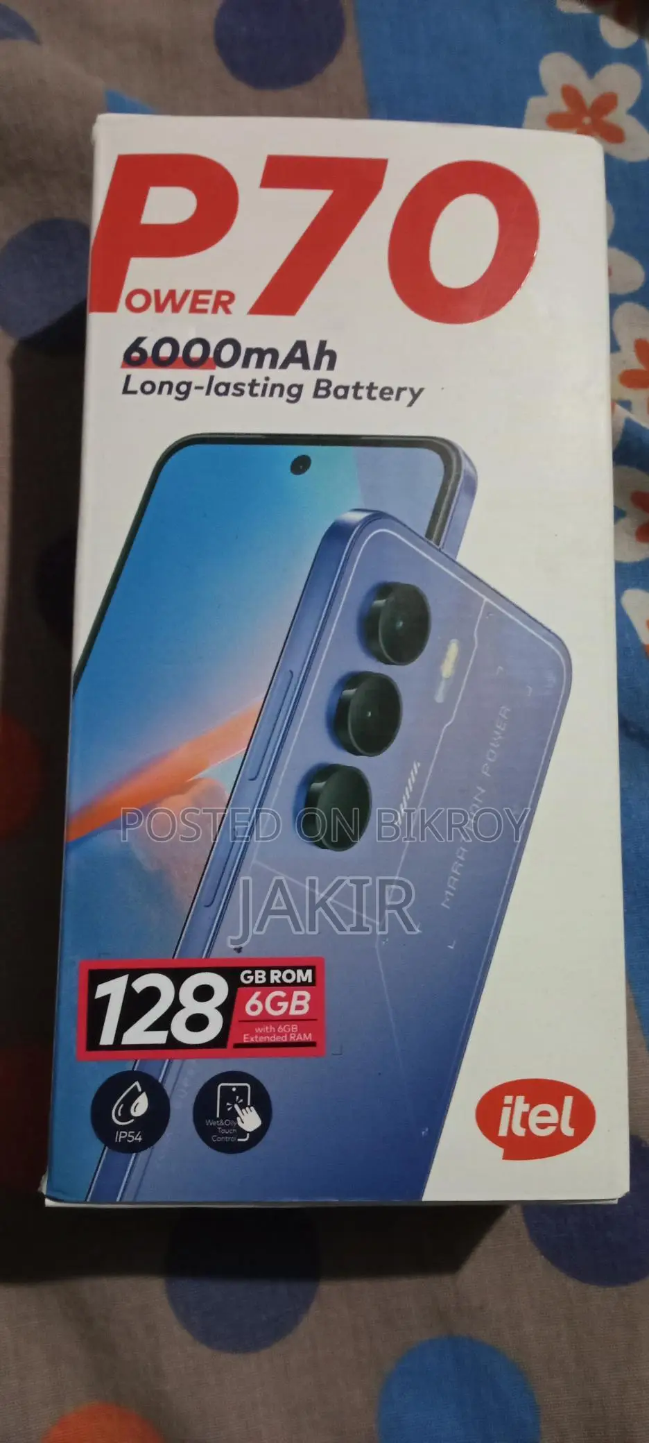Itel P70 6+128 (ব্যবহৃত)