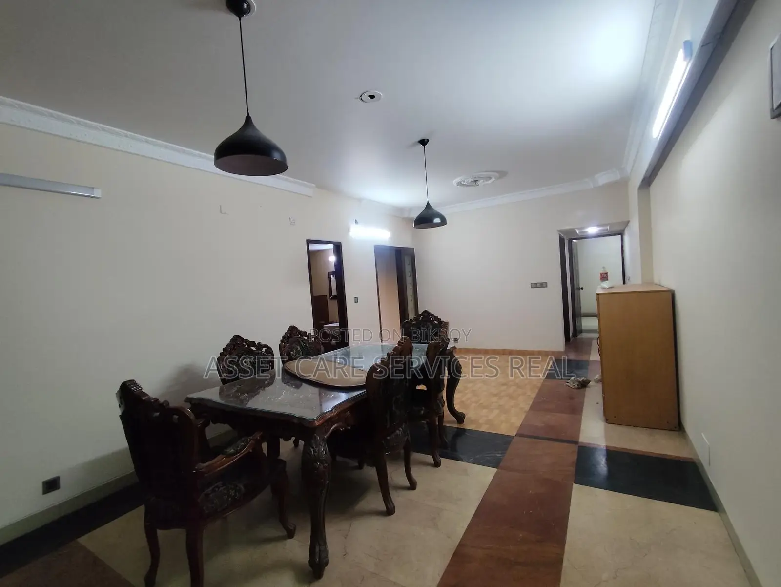 4Bed Semi-Furnished Apartment Rent Baridhara Diplomatic Zone