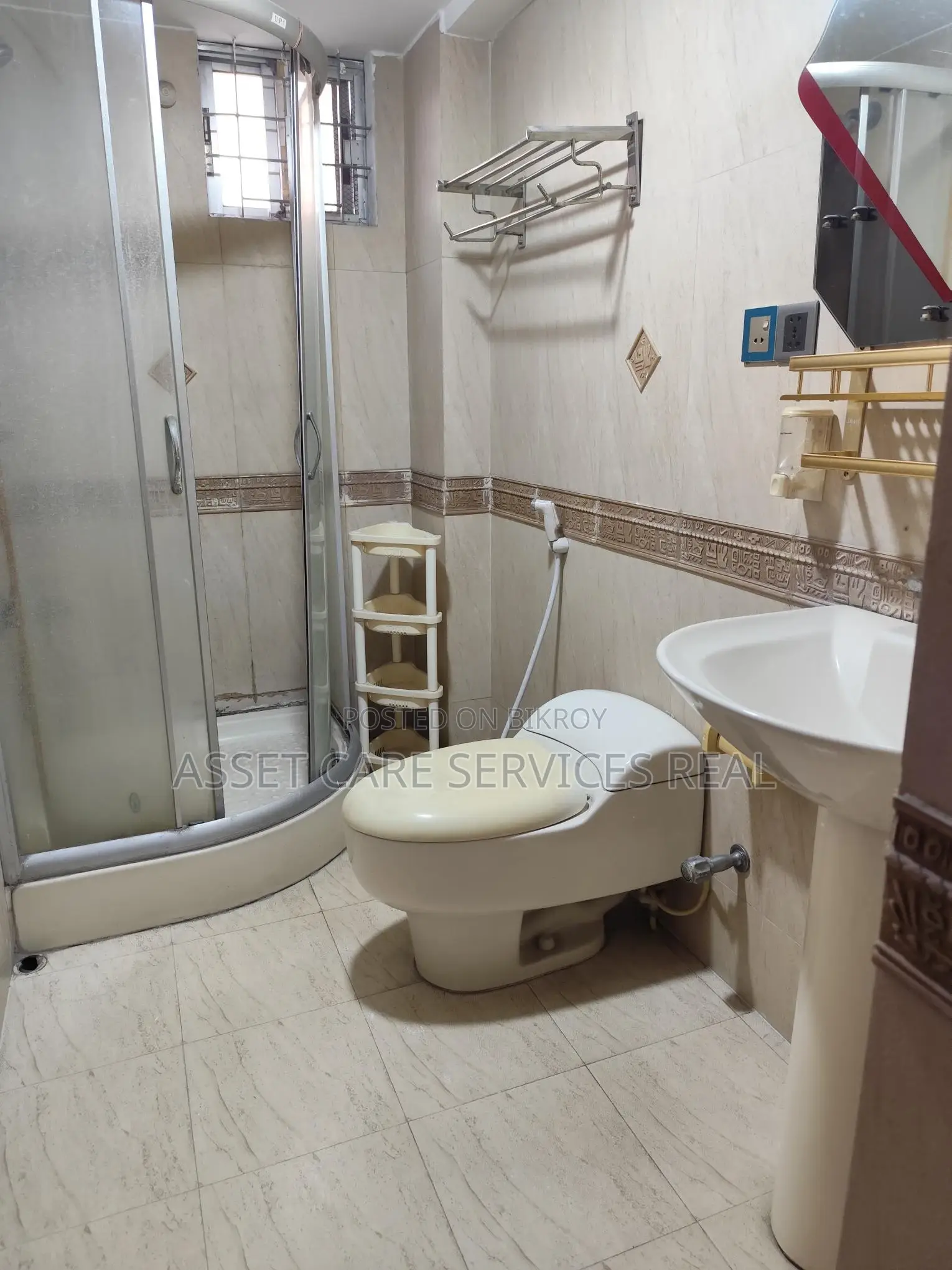 4Bed Semi-Furnished Apartment Rent Baridhara Diplomatic Zone