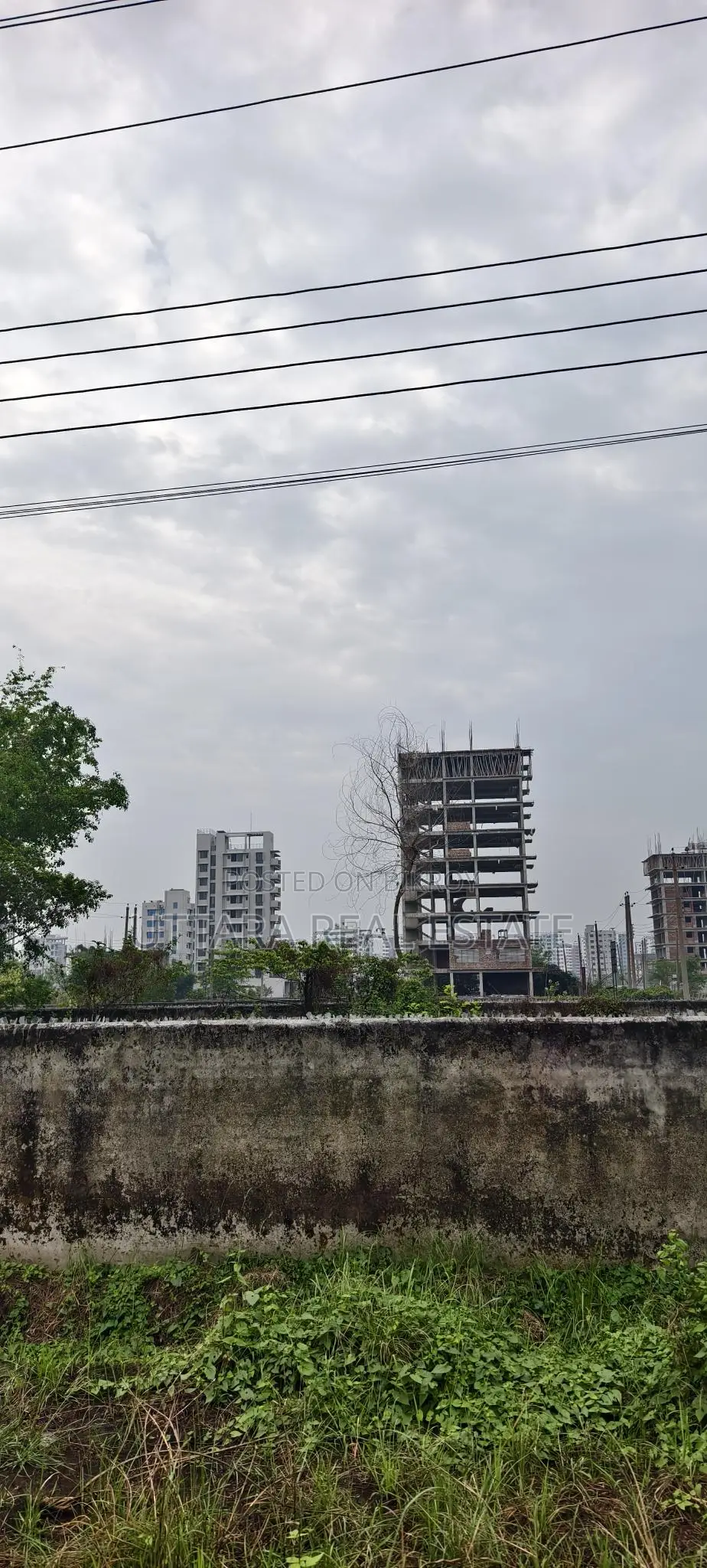 60+30 ft Corner Plot near Metro Station, D Block, Sector 17, Uttara RAJUK