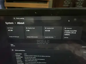 ASUS ZenBook UX331U (i7 / 16GB MX150)