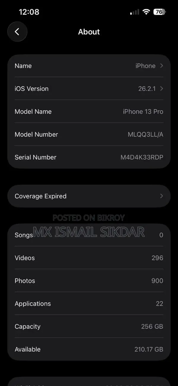 Apple iPhone 13 Pro (Used)