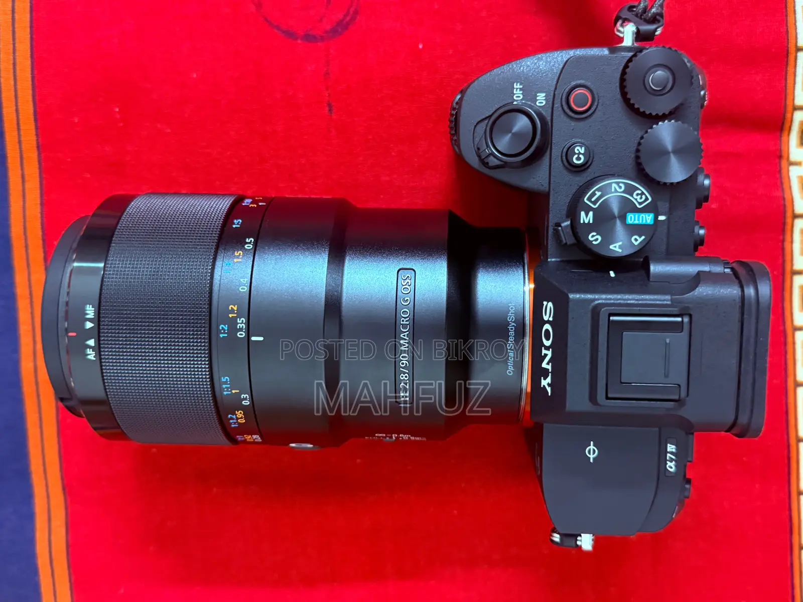 Sony A7iv Camera With 90mm Macro Lens