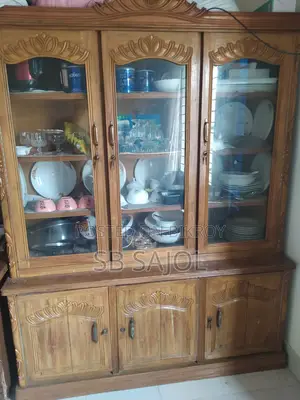 Teak Wood Showcase