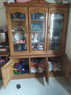 Teak Wood Showcase