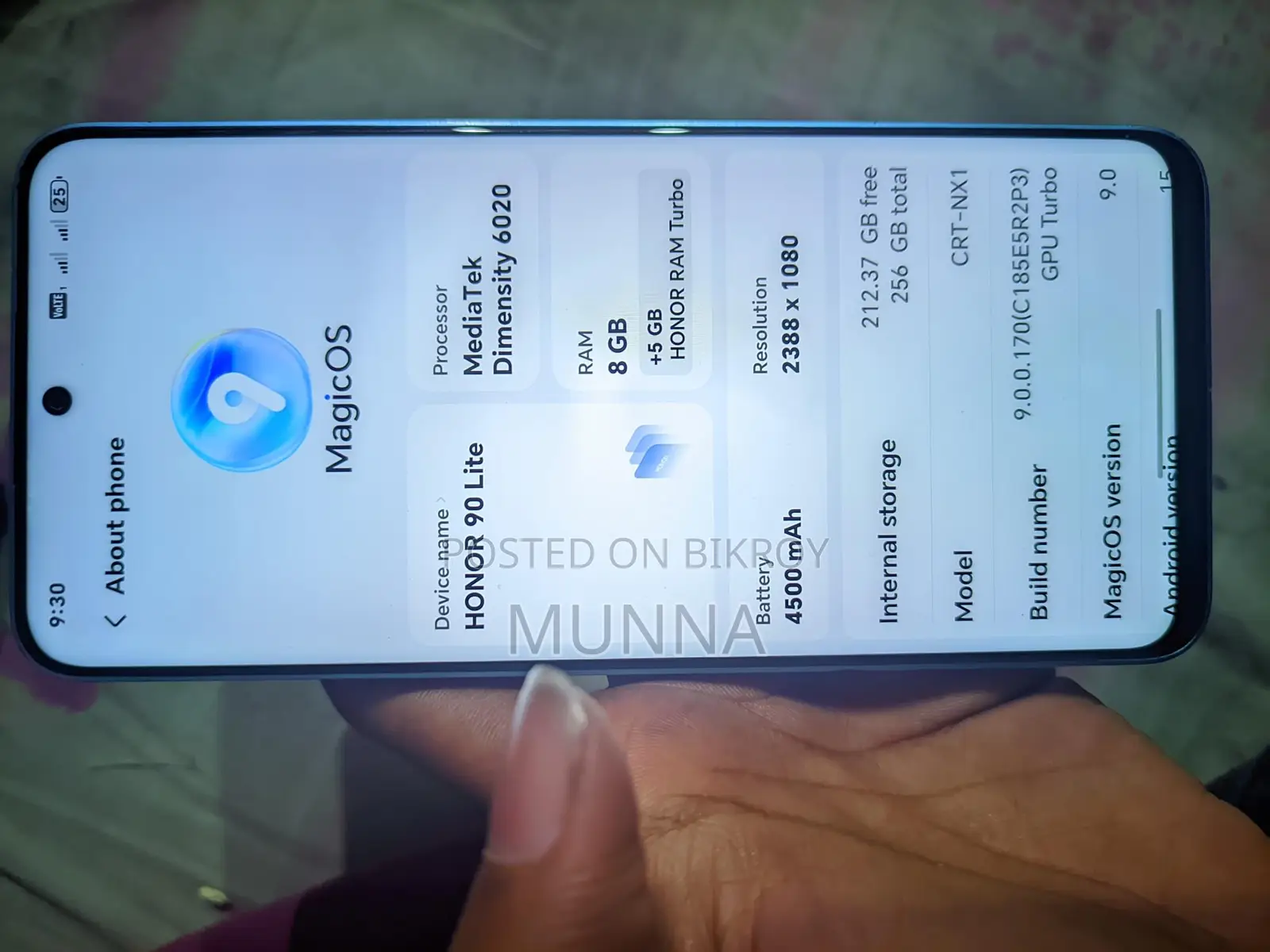 Honor 90 lite (Used)