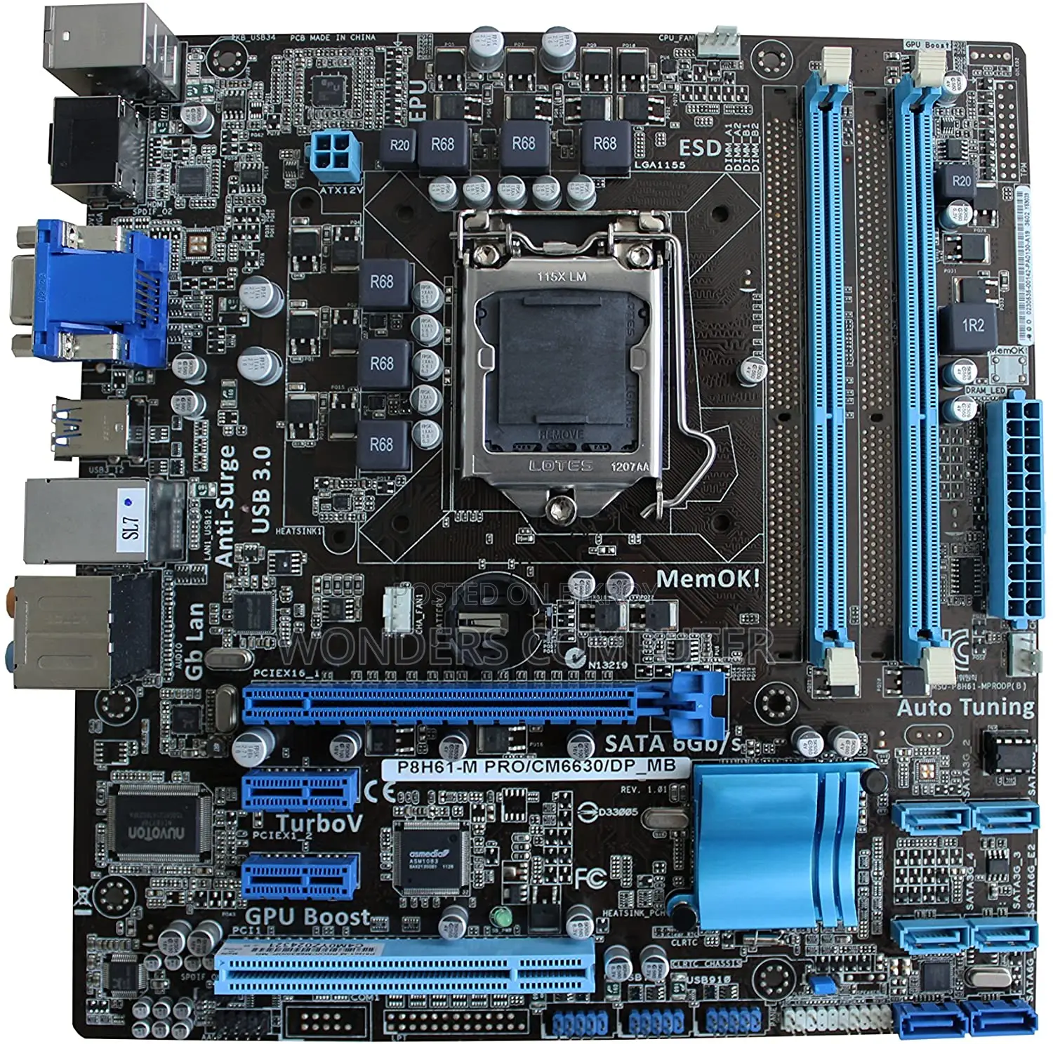 ASUS P8H61-M Pro 2nd Generation Motherboard