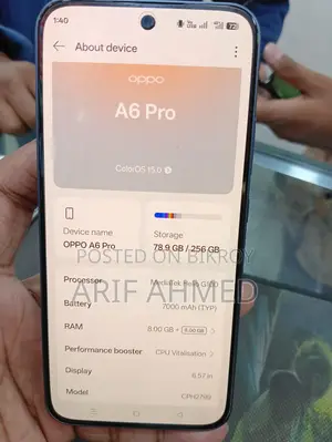 OPPO A6 5G emergency sell (Used)