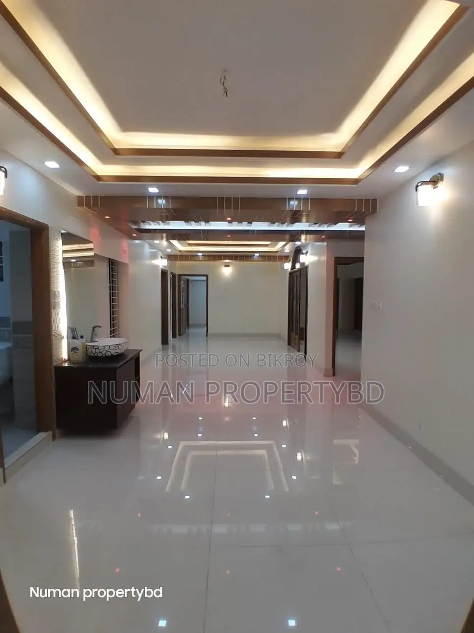 2400 sq ft 4 bedroom full interior design new luxury semi-furnished flat for rent