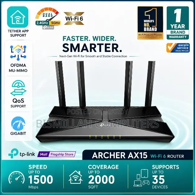 Tp Link Budget-Friendly Wi-Fi 6 Router – Fast & Reliable