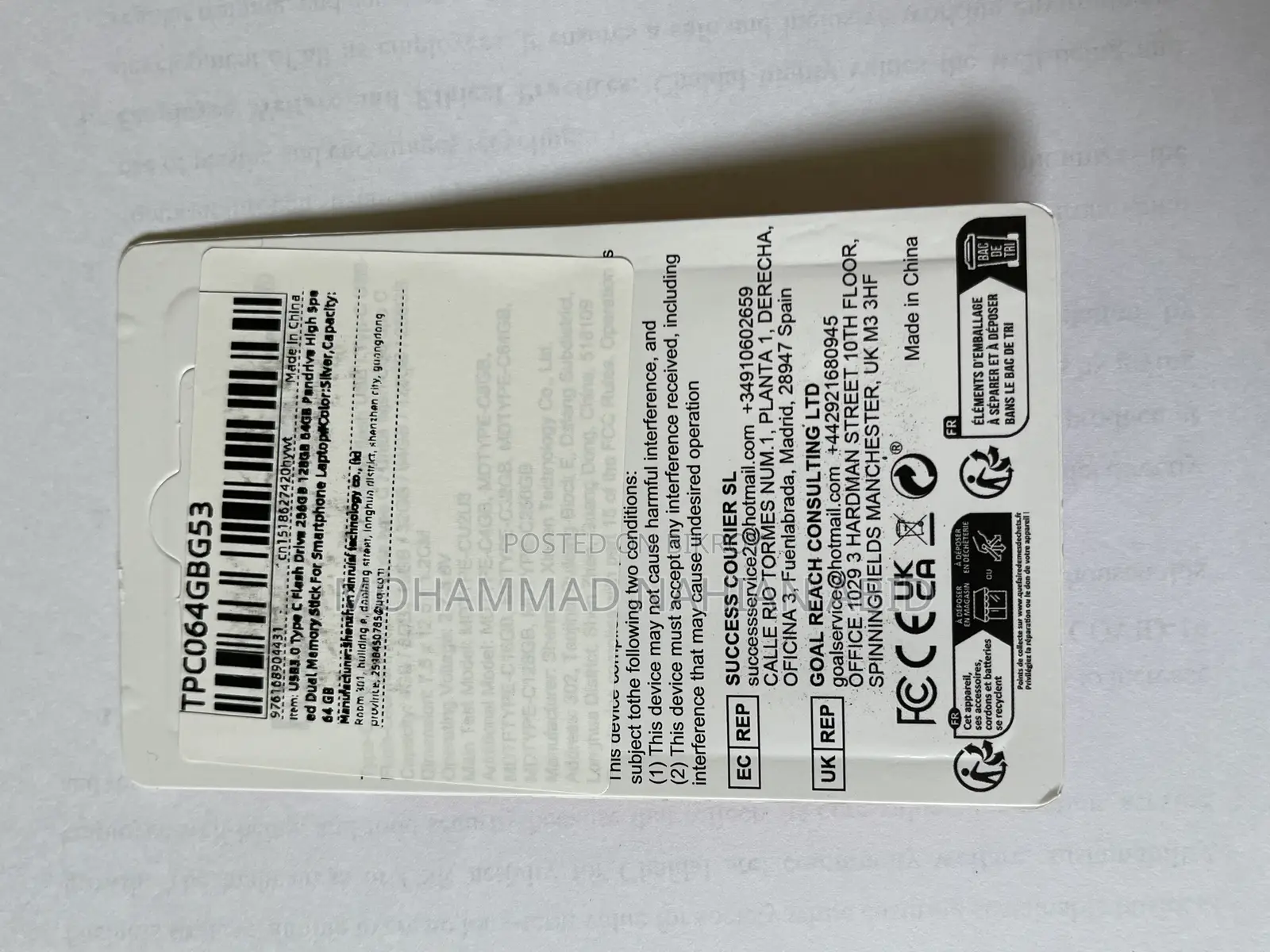 Microdrive 64 Gb Otg Pendrive