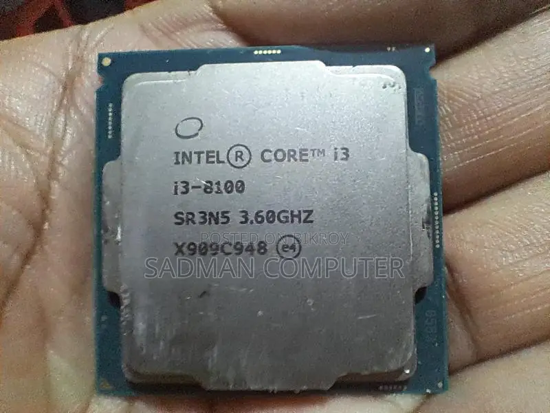 Core i3-8100 3.60GHz 8th Gen Processor