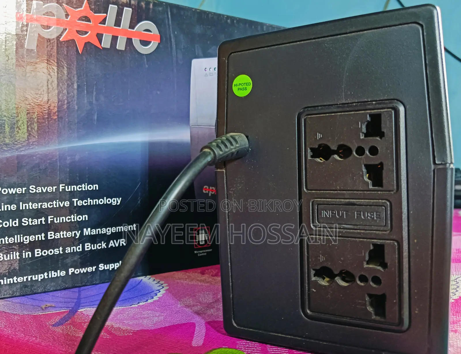 Apollo 1065 A 650 Va Ups বিক্রি করবো