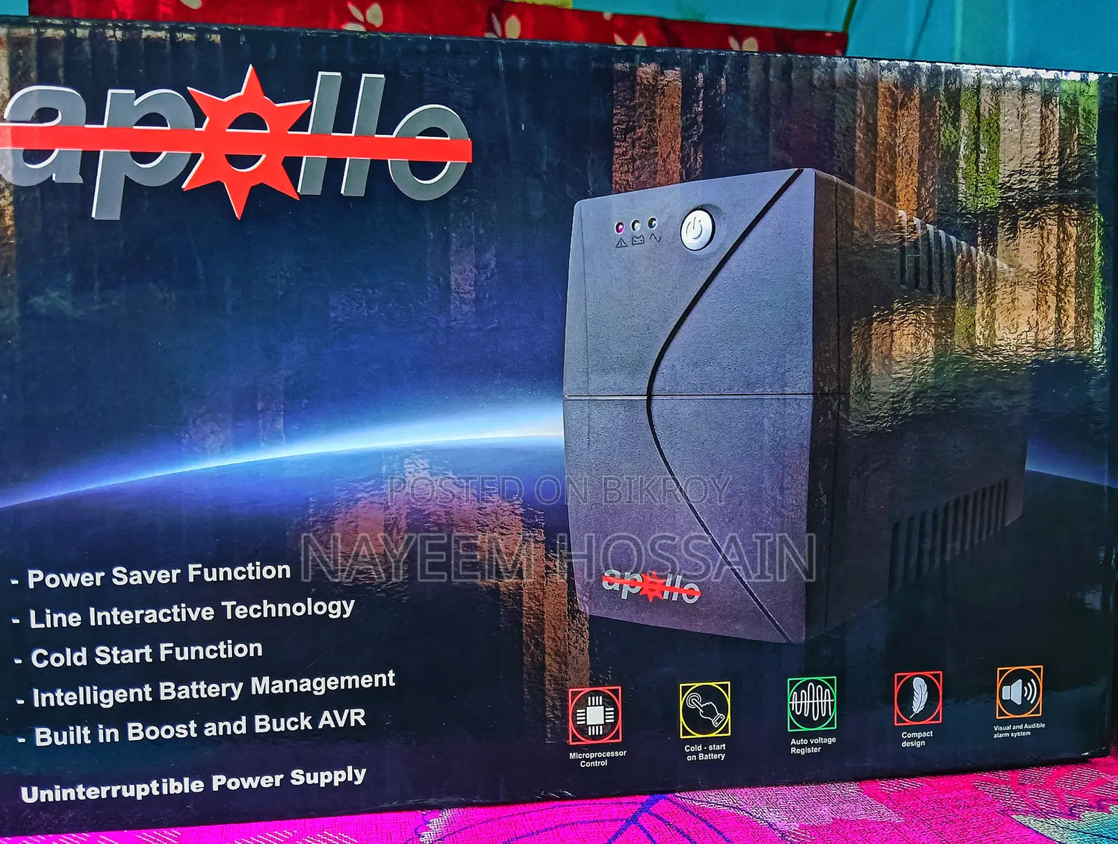 Apollo 1065 A 650 Va Ups বিক্রি করবো
