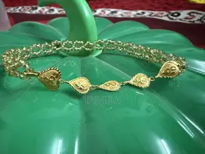 Gold Earrings, Bracelet