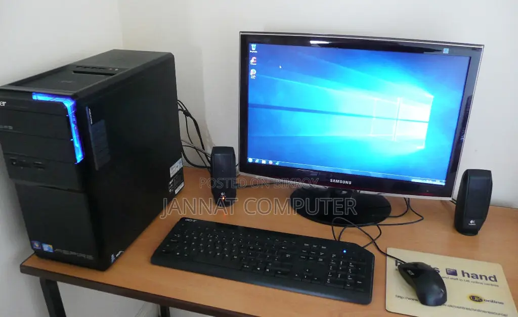 কম দামে Core 2Dou+RAM 2GB +HDD 500GB+Samsung 19"LED