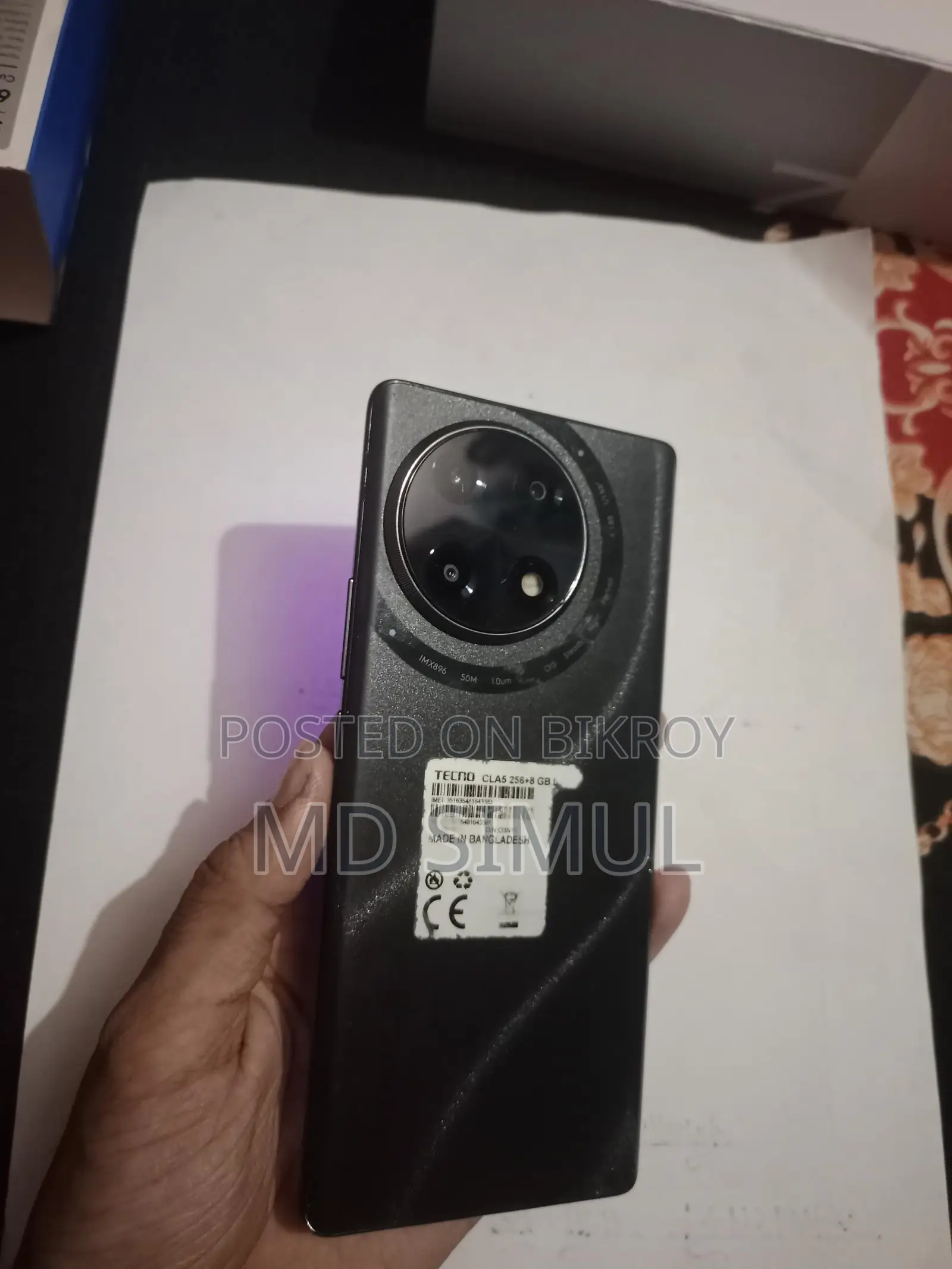 Tecno Camon 30s 8-256 (ব্যবহৃত)