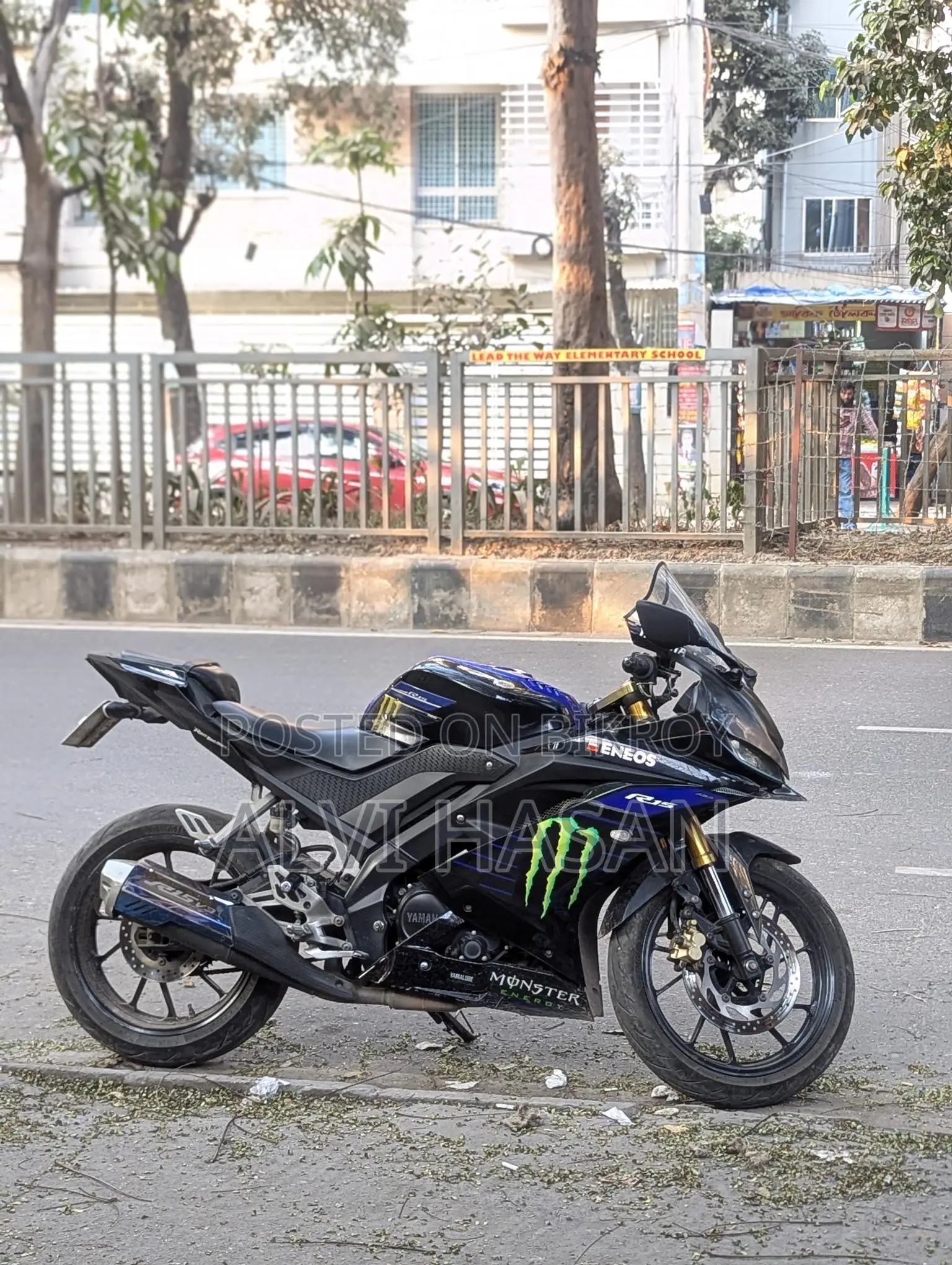 Yamaha R15 V3 Monster Edition . 2020