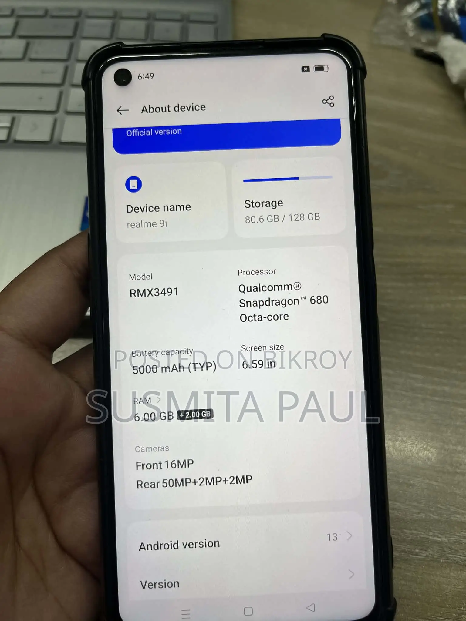 Realme 9i (Used)