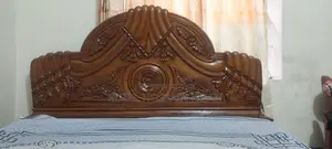 Original Mahogany Wood Bed for Sale