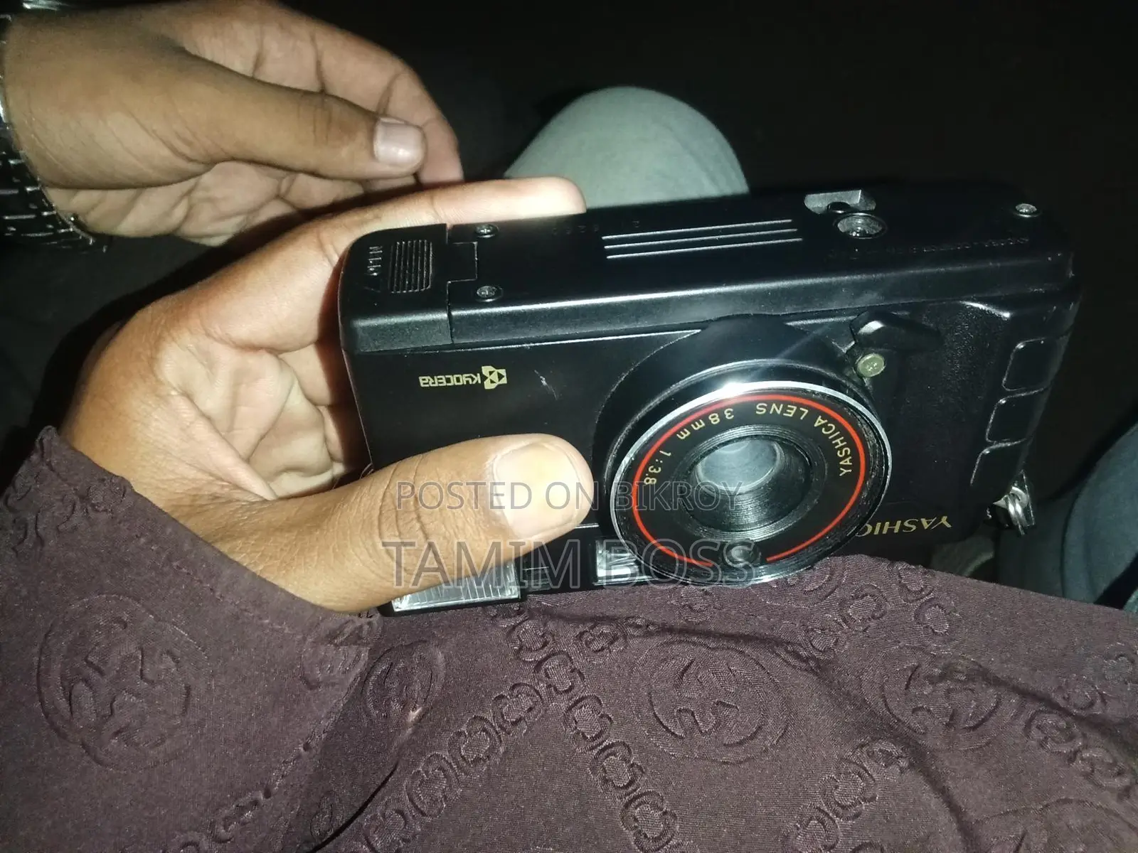 Vintage Yashica Mf-2 Super 35mm Film Camera (original)