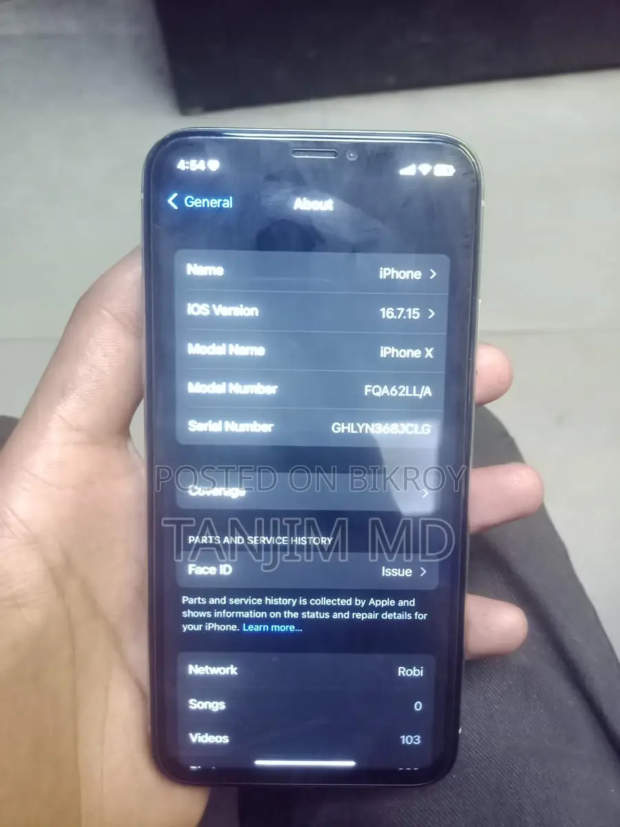 Apple iPhone X (Used)