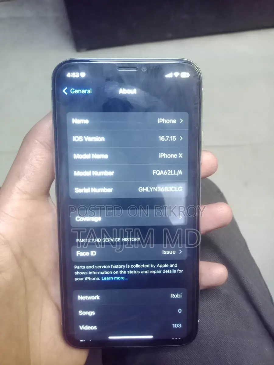 Apple iPhone X (Used)