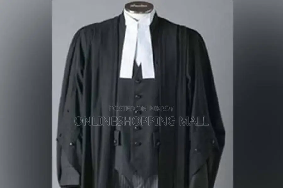 Advocate Gown and University Convocation Gown, Cap