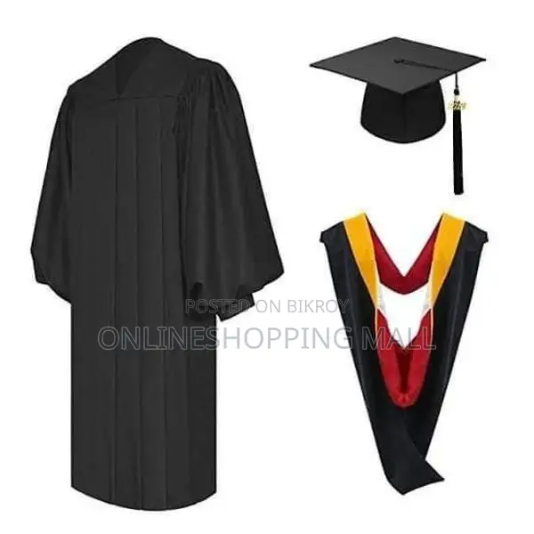 Advocate Gown and University Convocation Gown, Cap